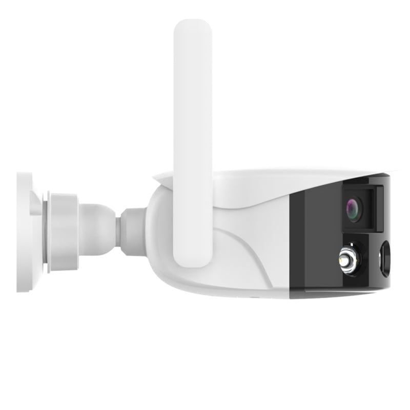 Lylu IP Κάμερα ασφαλείας 5.0MP - Dual Lens Wide View IP WIFI Smart Camera 5.0MP Ai
