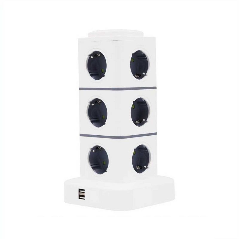 Κάθετο πολύπριζο 12 θέσεων - Σούκο - 2USB - 3m - RC-G12P - 012135 ΦΩΤΙΣΜΟΣ & ΕΝΕΡΓΕΙΑ>Είδη φωτισμού & αναλώσιμα>Καλωδιώσεις & πολύπριζα