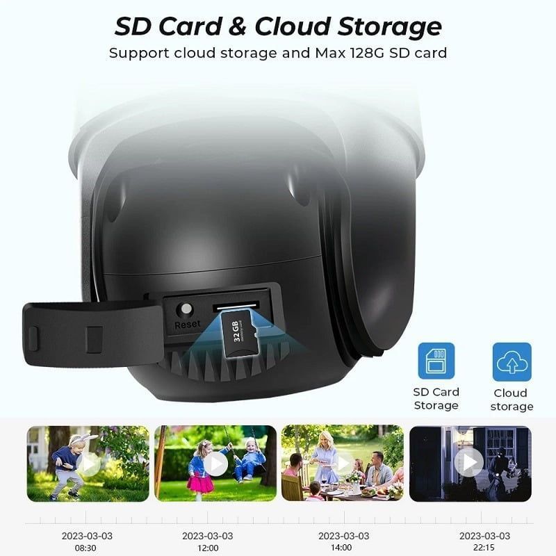 IP Κάμερα Παρακολούθησης 6MP Full HD+ με Αμφίδρομη Επικοινωνία και Φακό  - Surveillance Camera