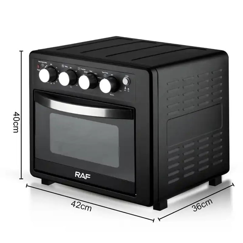 RAF Φριτέζα Αέρος & Ηελκτρικόσ Φούρνος 32lt 1700W R.5331 - Electric Oven & Air Fryer & Toaster