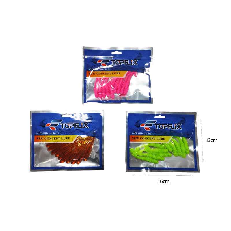Σιλικονούχα Δολώματα Ψαρέματος 6cm- Fishing bait - Angel shopping