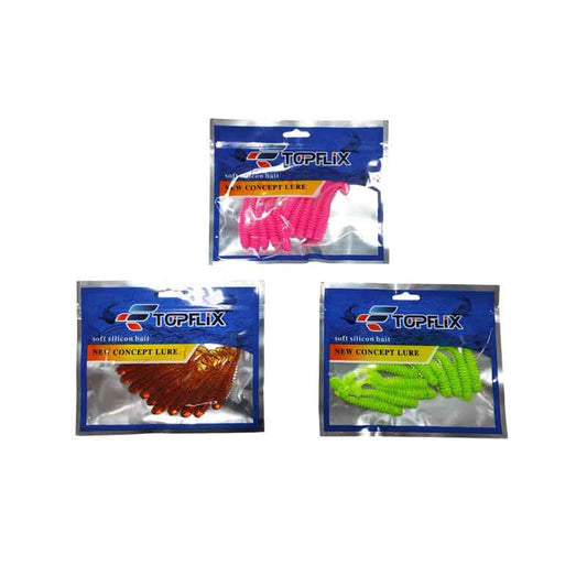 Σιλικονούχα Δολώματα Ψαρέματος 7cm- Fishing bait