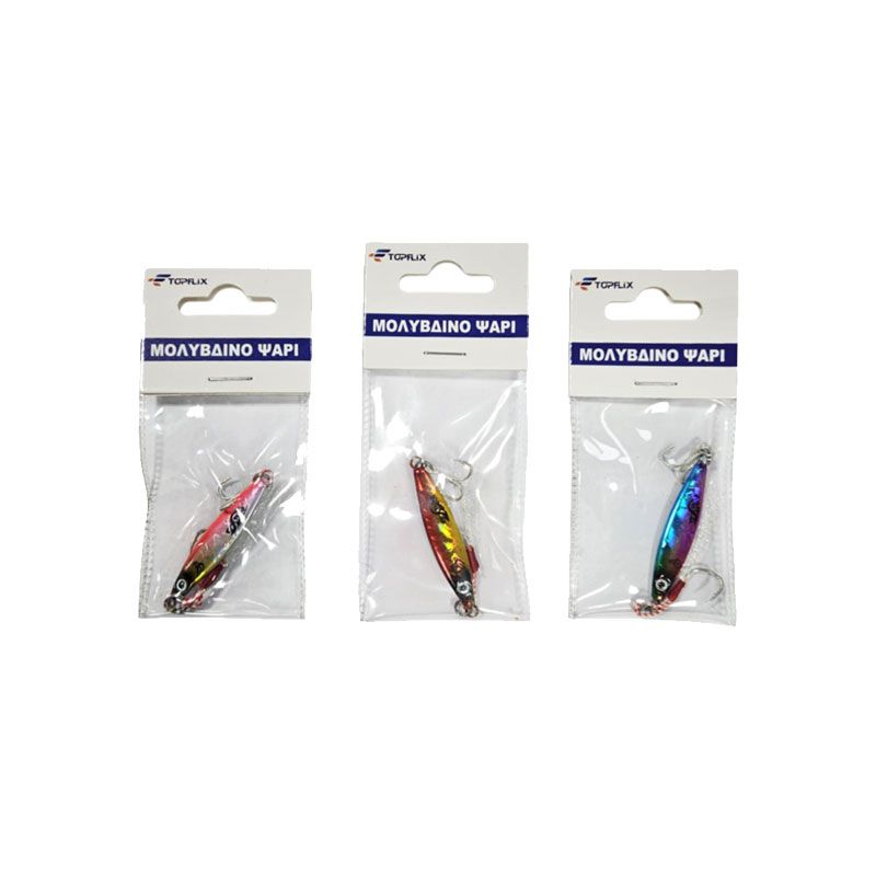 Topflix Μολυβένιο Ψάρι Τεχνητό Δόλωμα 7gr - Lead Fish Artificial Lure