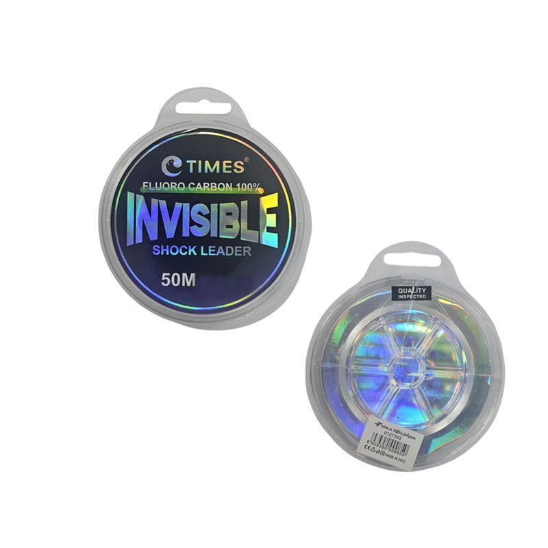 Πρόσθετη ενισχυτική διάφανη πετονιά #1 6LB 0.17mm - Invisible Shock Leader Fluorocarbon