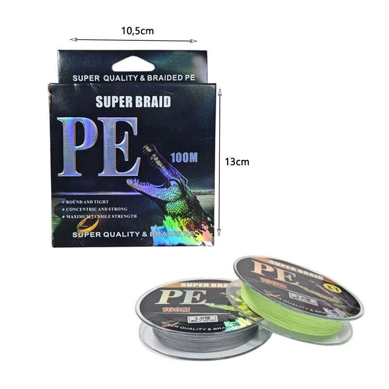 Νήμα Ψαρέματος / Πετονιά 100m X8 1.0 - Super Braid PE Fishing Line - Angel shopping
