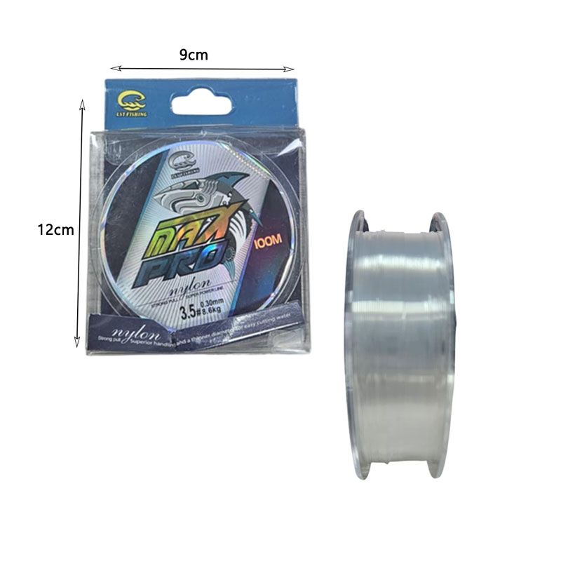 Νάιλον Πετονιά Ψαρέματος MAX PRO 100m – 3.5# 0.30mm / 8.6 kg - Nylon Fishing Line