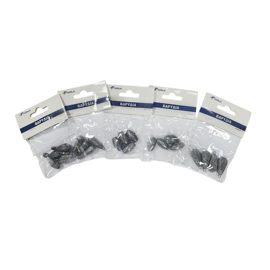 Βαρίδια Ψαρέματος 15g - Fishing Weights
