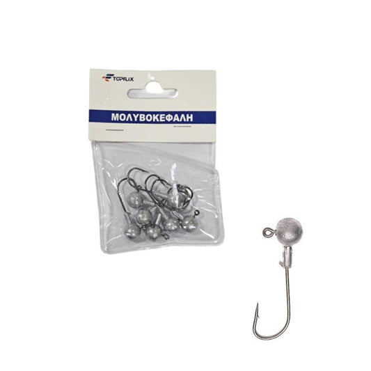 Μολυβοκεφαλές Ψαρέματος 5g- Jig Heads Fishing Hooks