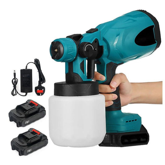Πιστόλι Βαφής με 2 Μπαταρίες  - Professional Power Tools Portable Spray Gun Li-ion