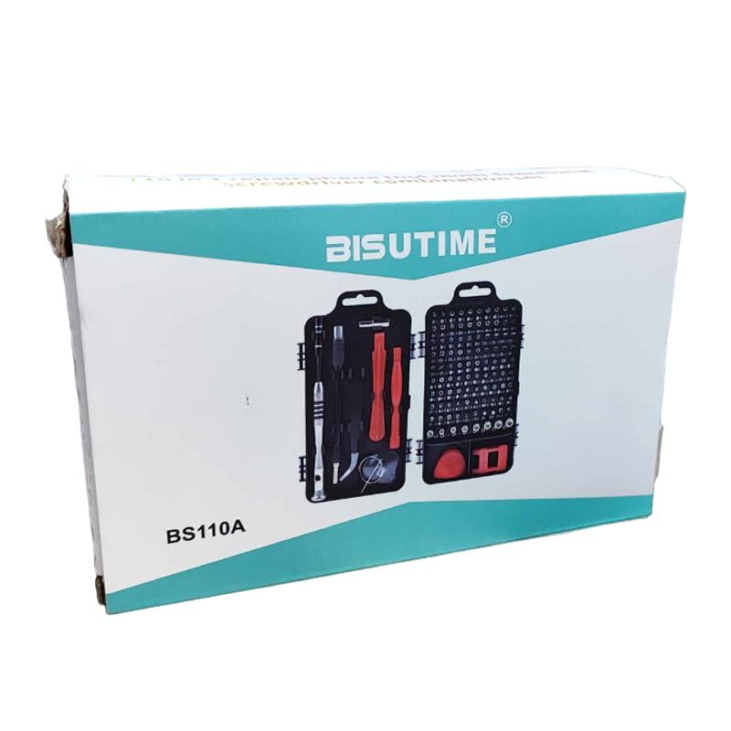 Bisutime BS110A Σετ κατσαβιδιών με μύτες - 110 in 1 screwdriver combination set