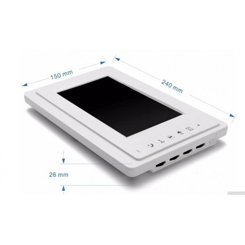 V70F Σετ Θυροτηλεόραση με Έγχρωμη Οθόνη 7" - Video doorphone for villa
