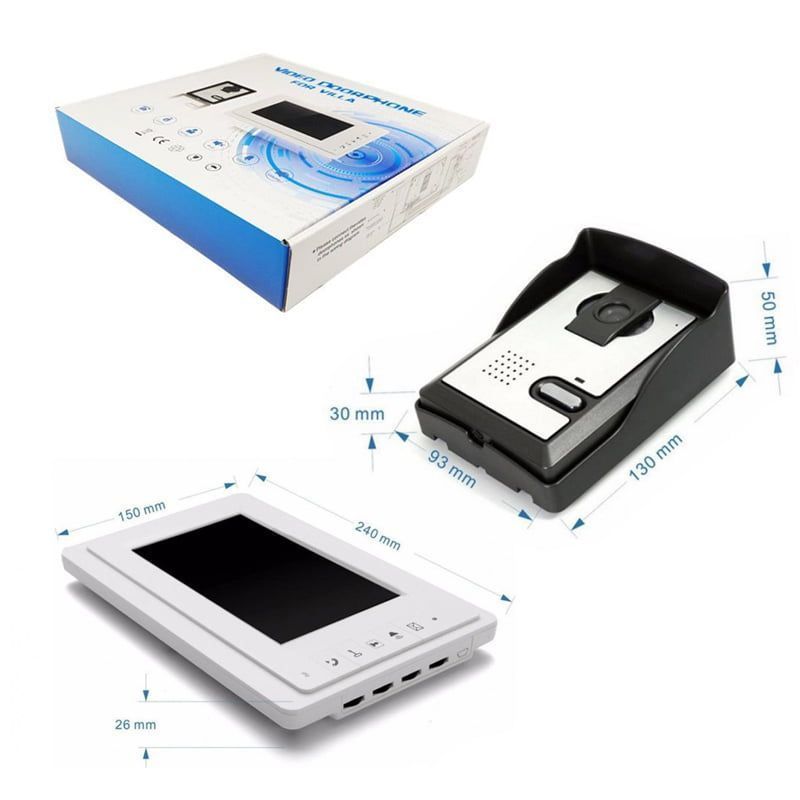 V70F Σετ Θυροτηλεόραση με Έγχρωμη Οθόνη 7" - Video doorphone for villa
