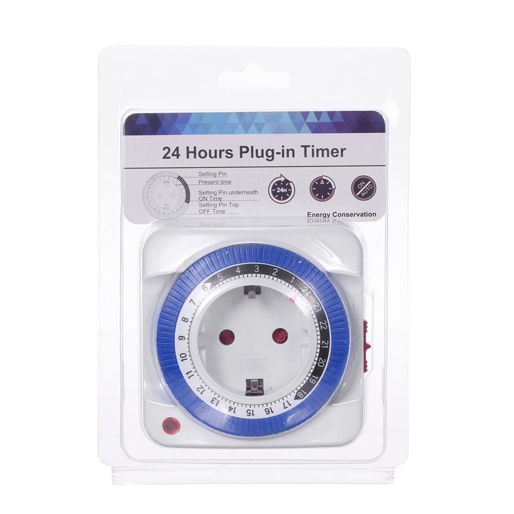 24ώρος Αναλογικός χρονοδιακόπτης 3600W 16Α - Programme timer