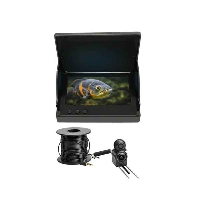 Ανιχνευτής ψαριών 4.3″ οθόνη με κάμερα Bisutime BS-8143 - HD Visual Fish Finder System Set