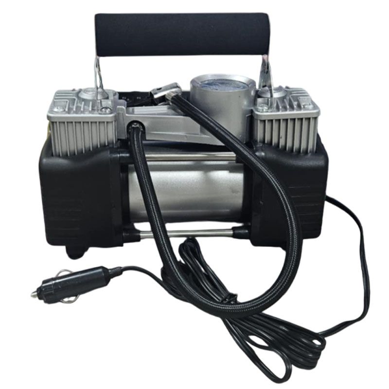 Διπλός Αεροσυμπιεστής με Σετ Βαλιτσάκι- 2 Cylinder Air Compressor