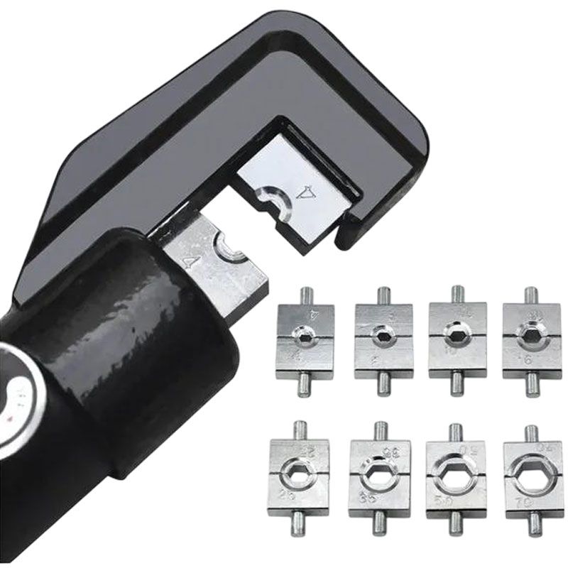 Υδραυλική Πρέσα Ακροδεκτών με Μύτες 4-70mm² YQK-70 - Hydraulic Crimping Pliers