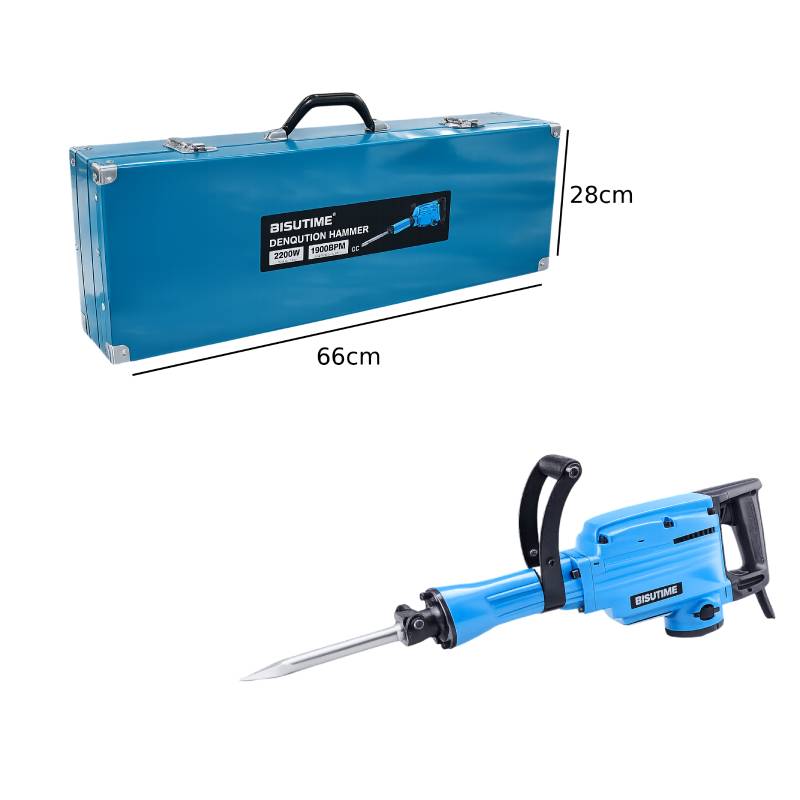 Bisutime Ηλεκτρικό Κατεδαφιστικό Πιστολέτο 2200W 65mm - Demolition Hammer