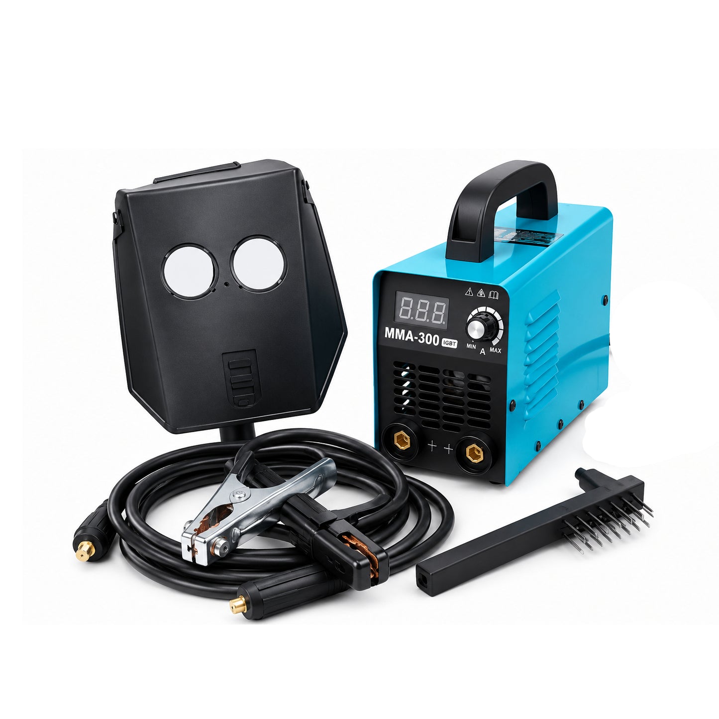 Ηλεκτροκόλληση Inverter MMA-300 Ψηφιακή με Οθόνη LCD - MMA-300 Inverter Arc Welding Machine with LCD Display