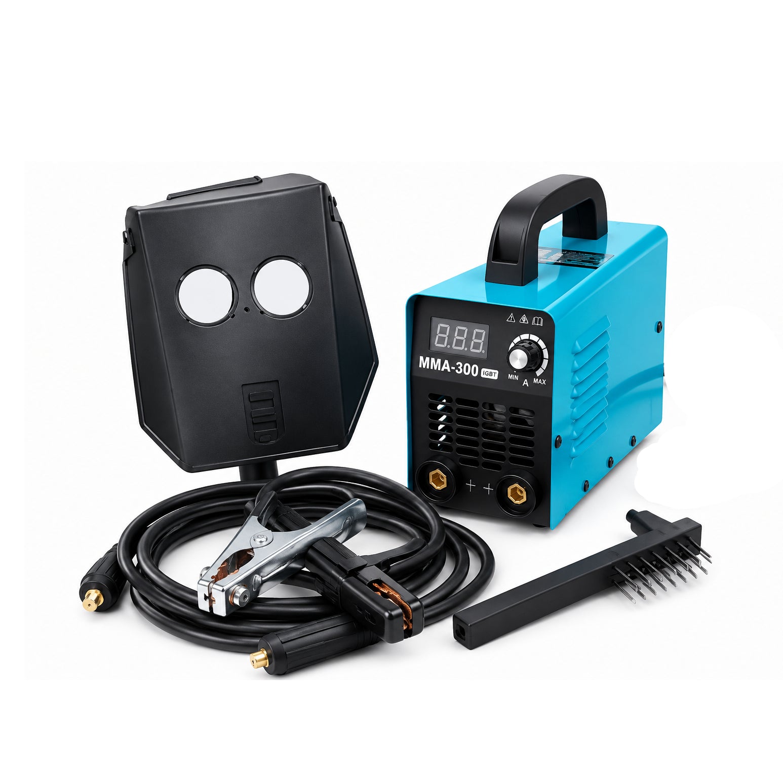 Ηλεκτροκόλληση Inverter MMA-300 Ψηφιακή με Οθόνη LCD - MMA-300 Inverter Arc Welding Machine with LCD Display