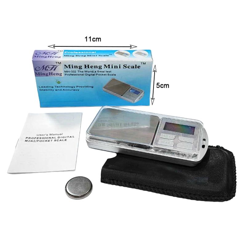 MH MingHeng Mini Ψηφιακή Ζυγαριά 0,01 - 100gr MH-332 - Mini Heng Pocket Scale