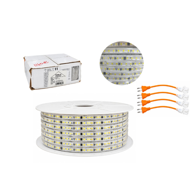 Φωτοσωλήνας LED 2835 Λευκού Φωτισμού - LED Rope Light 2835 White Light