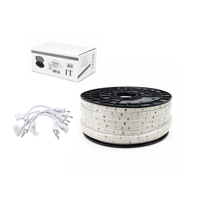 Φωτοσωλήνας LED 100m 220V 4000K Ουδέτερο Φως/Φυσικό λευκό – LED Rope Light 100m 220V 4000K Neutral White ΦΩΤΙΣΜΟΣ & ΕΝΕΡΓΕΙΑ>Φωτορυθμικά & Λεντοταινίες