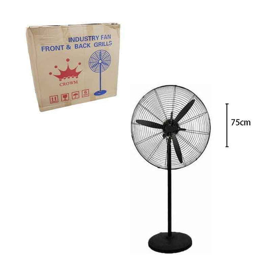 Ανεμιστήρας με βάση DF-75 30"- Industry fan front & back grills