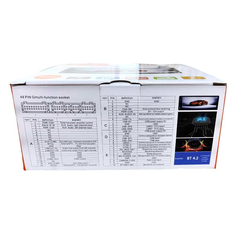 PerVoi οθόνη αυτοκινήτου 6.9" HD αφής 1DIN 2+32GB CTC-6890 - Car stereo player touch screen