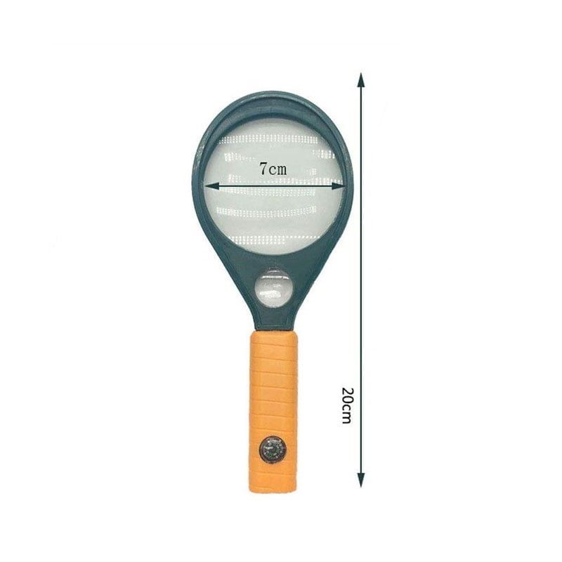 Μεγεθυντικός Φακός Χειρός με Πυξίδα 75mm NO.SG00754- Magnifying glass