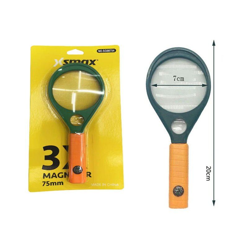 Μεγεθυντικός Φακός Χειρός με Πυξίδα 75mm NO.SG00754- Magnifying glass