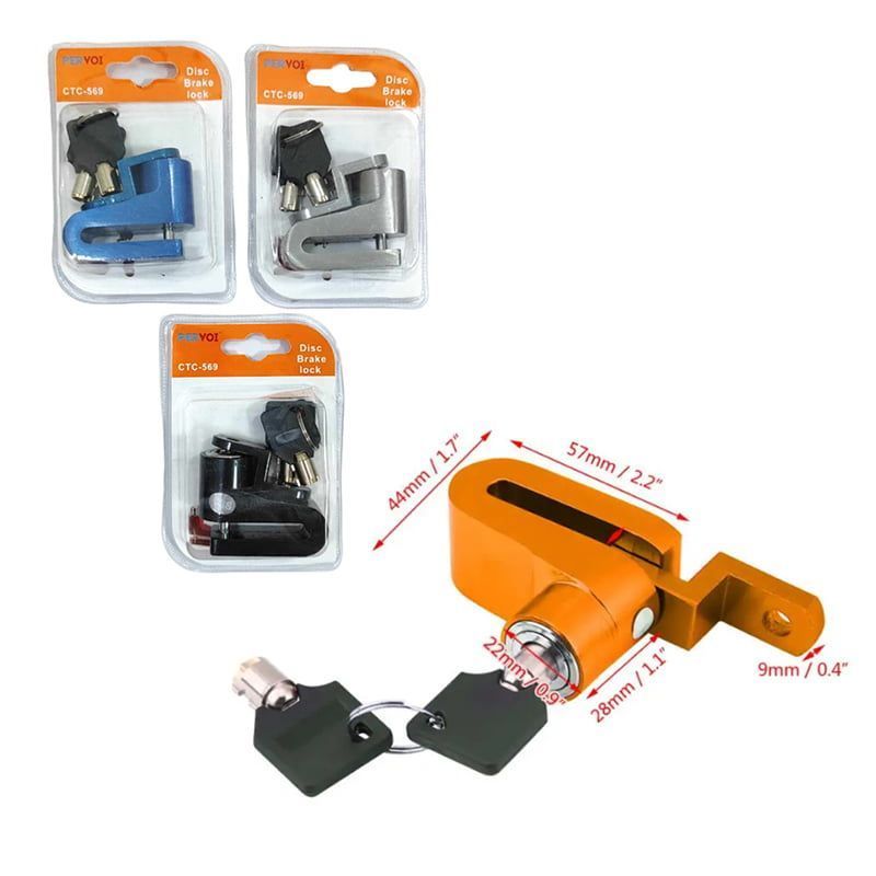 Pervoi Κλειδαριά Δισκόφρενου Μοτοσυκλέτας CTC-569 - Motorcycle Disk Brake Lock