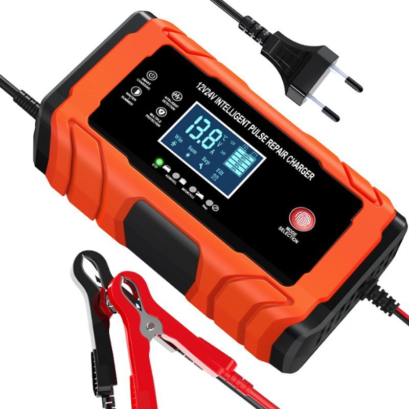 Φορτιστής Μπαταρίας Αυτοκινήτου 12V/24V-10A - Intelligent Pulse Repair Charger