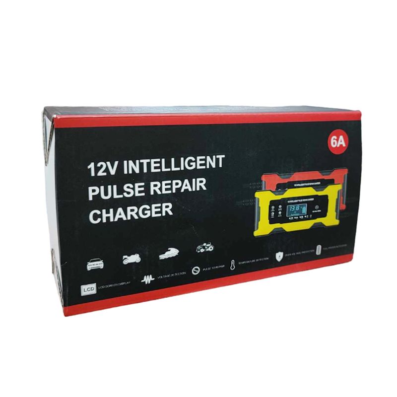 Φορτιστής Μπαταρίας Αυτοκινήτου 4Ah-100Ah 12V 6A - Intelligent Pulse Repair Charger XJB-139-02-1206