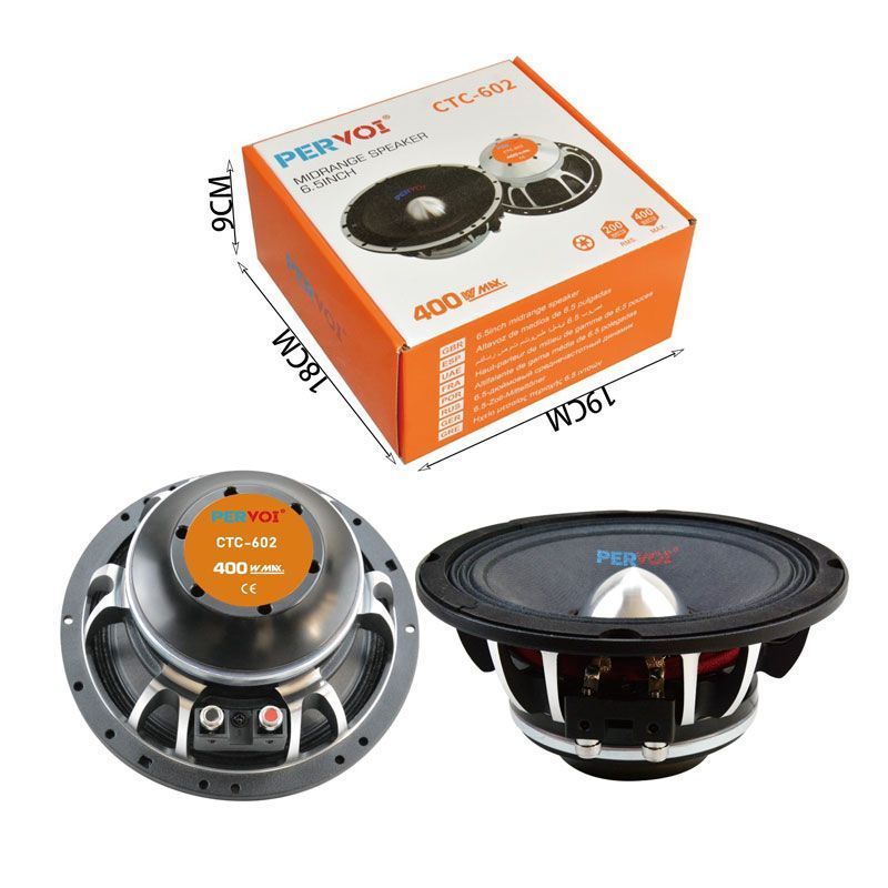 PerVoi Ηχείο Αυτοκινήτου 6.5" με 400W CTC-602 - Drive Midrange Car Speaker