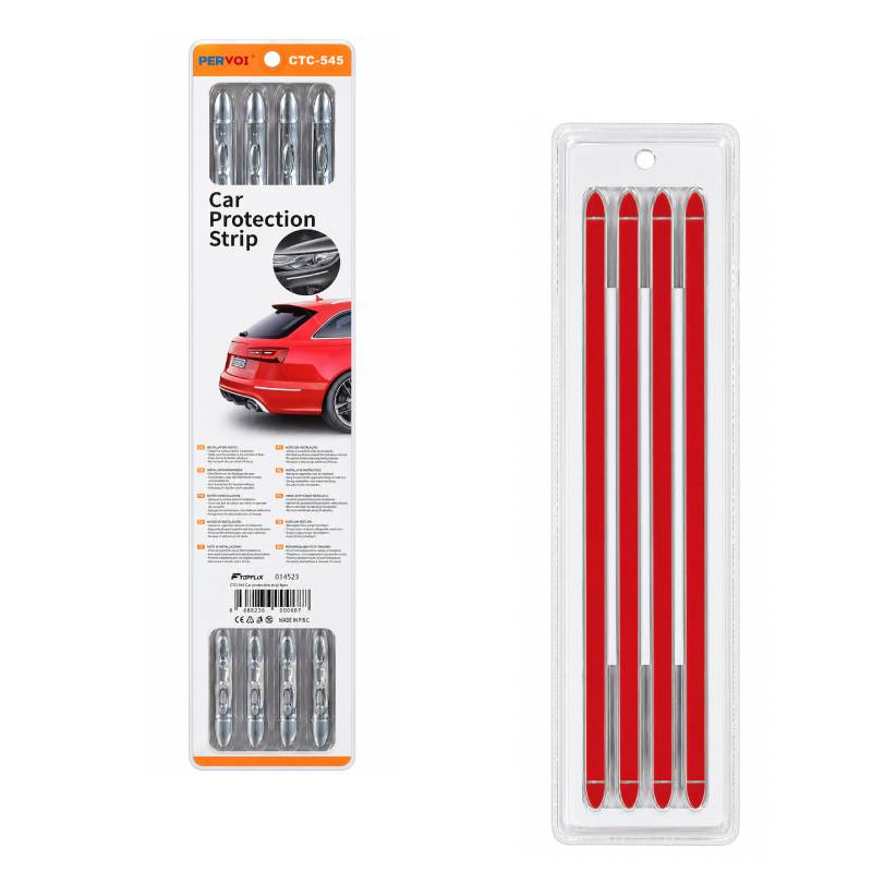 Προστατευτικά Αυτοκινήτου για Πόρτες & Προφυλακτήρες 4τμχ 40cm - Car Protection Strips