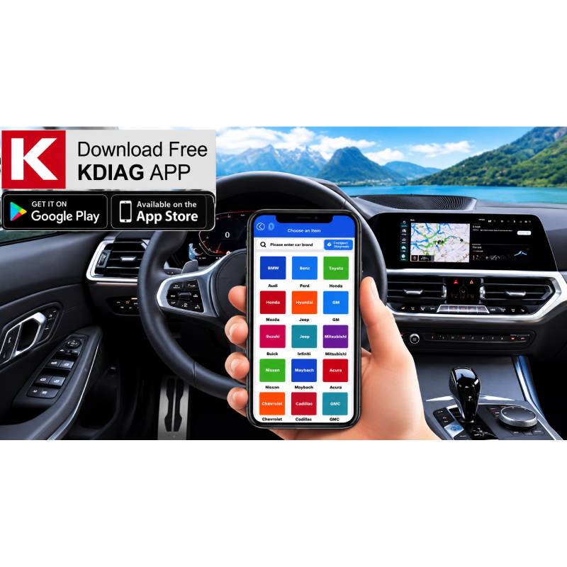 KONNWEI Διαγνωστικό Αυτοκινήτου OBD2 Bluetooth KDIAG - KDIAG Bluetooth OBD2 Car Diagnostic Scanner