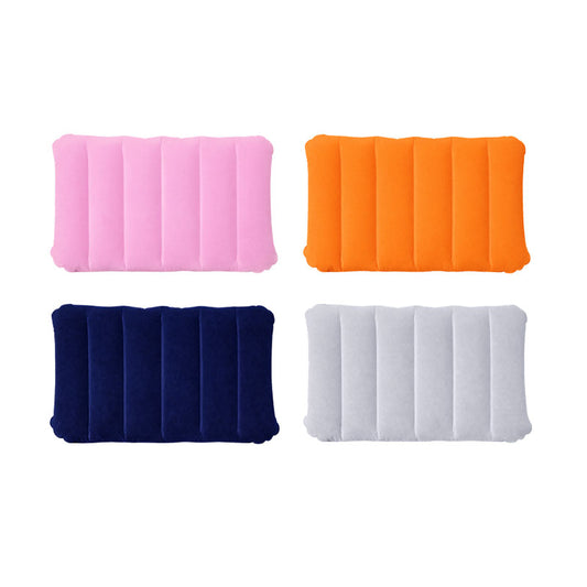 Φουσκωτό Μαξιλάρι Ταξιδιού Παραλίας 41x26cm - Inflatable Travel Pillow Beach Camping