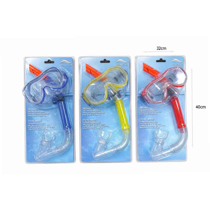 Ocean Eyes Σετ Μάσκα και Αναπνευστήρας Θαλάσσης - Snorkeling Mask and Snorkel Set