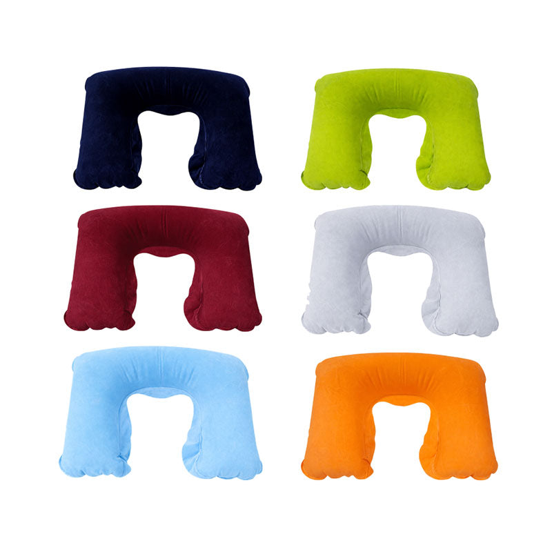 Φουσκωτό Μαξιλάρι Λαιμού Ταξιδιού 32x22cm - Inflatable Travel Neck Pillow