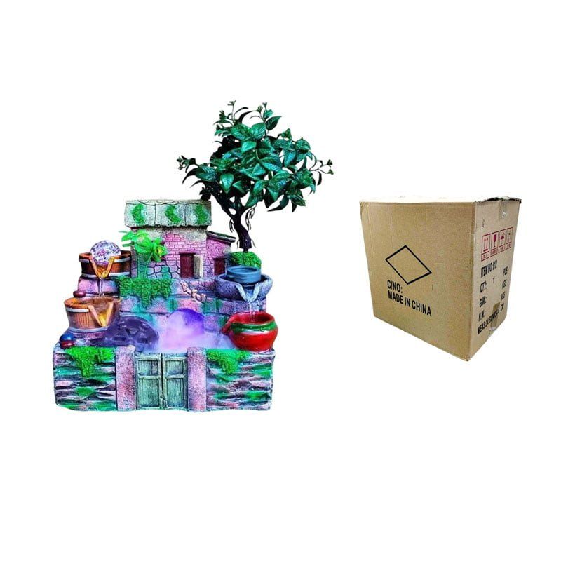 Διακοσμητικό Συντριβάνι Feng Shui - Resin craft bonsai running water ornament