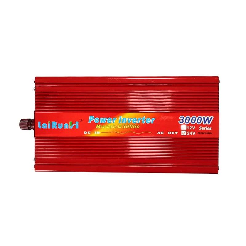 LaiRunH Inverter Αυτοκινήτου 3000W 24V – Power Inverter