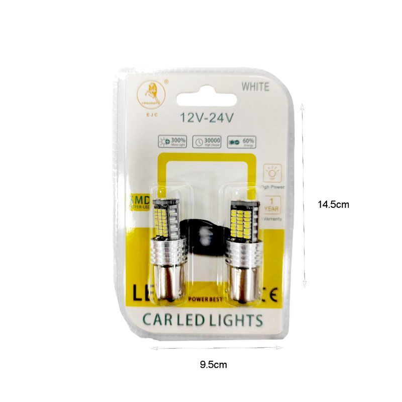 EJC Λάμπες Αυτοκινήτου 3014-60SMD-1156 12V-24 2τμχ ψυχρό φως – LED light