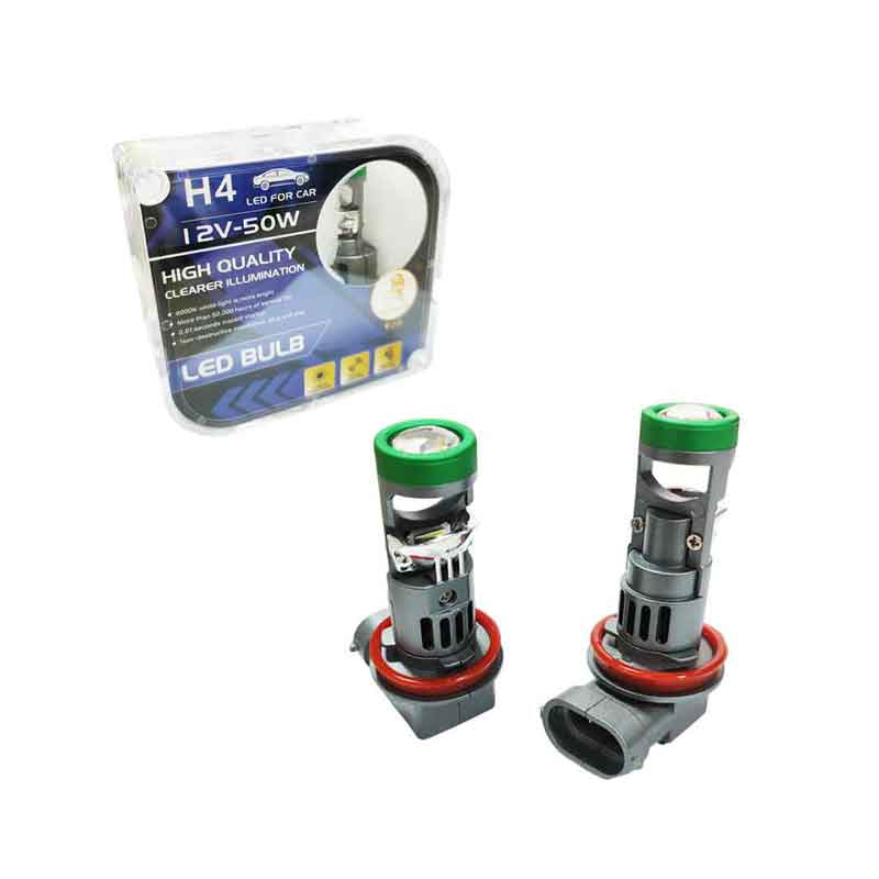 Λάμπες Αυτοκινήτου LED H4 12V 50W - Car LED Bulbs H4 12V 50W