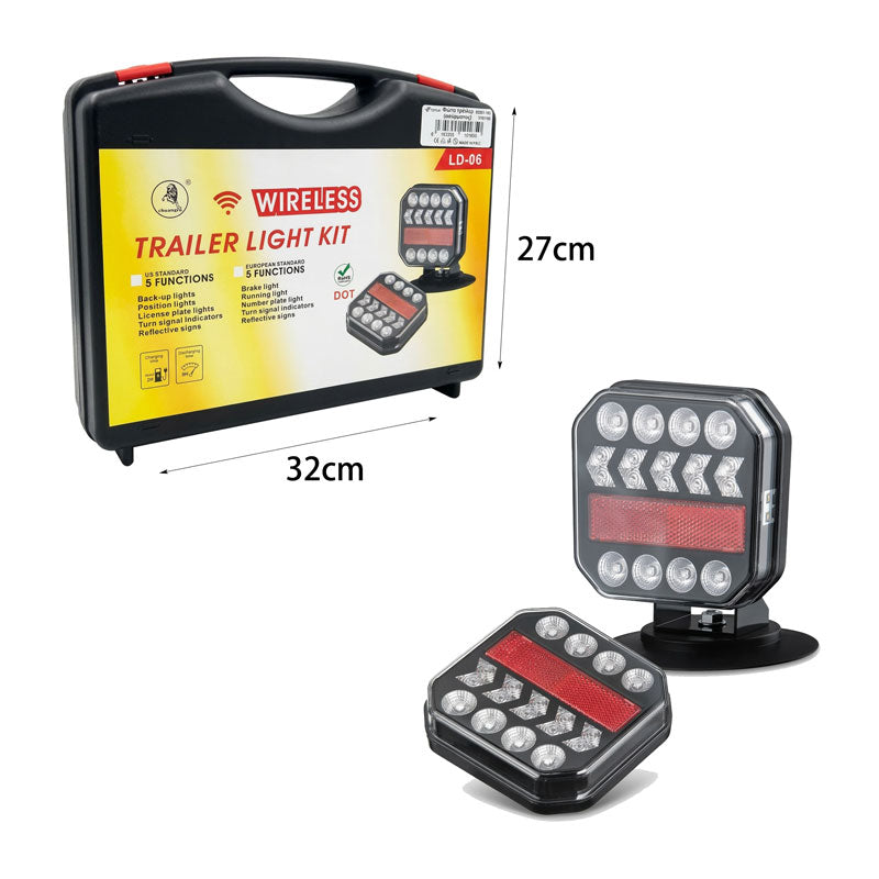 Ασύρματο Σετ Φώτων LED για Τρέιλερ LD-06 - Wireless Trailer Light Kit