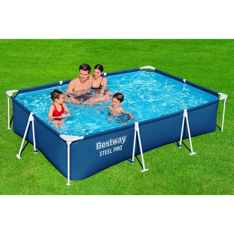 Bestway Πισίνα Steel Pro Παραλληλόγραμμη 300x201x66cm #56404 - Bestway pool