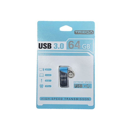 Treqa Στικάκι USB 64GB 3.0 - USB 3.0 Flash Drive