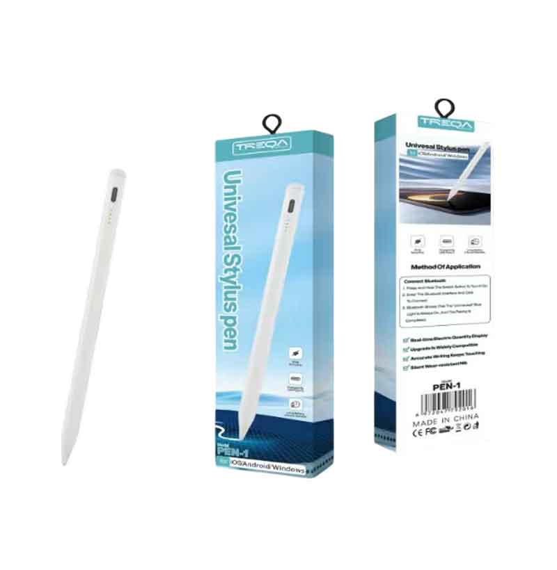 Treqa Ασύρματη Γραφίδα Αφής Universal Stylus Pen PEN-1 για iOS/ Android/ Windows - Universal Stylus Pen PEN-1