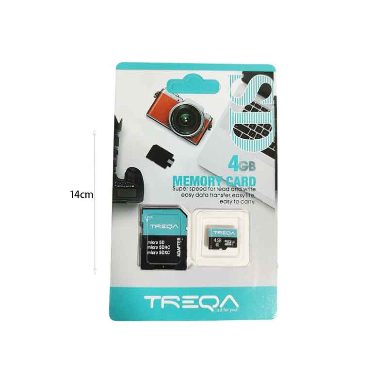 Κάρτα Μνήμης Micro SD 4GB Με Αντάπτορα – Micro SD Memory Card 4GB With Adapter