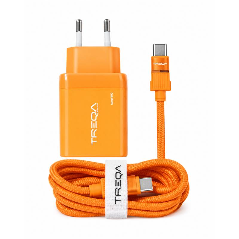 Treqa Φορτιστής Ταχείας Φόρτισης 120W GaN με Καλώδιο Type-C CH-665 - Fast Charger