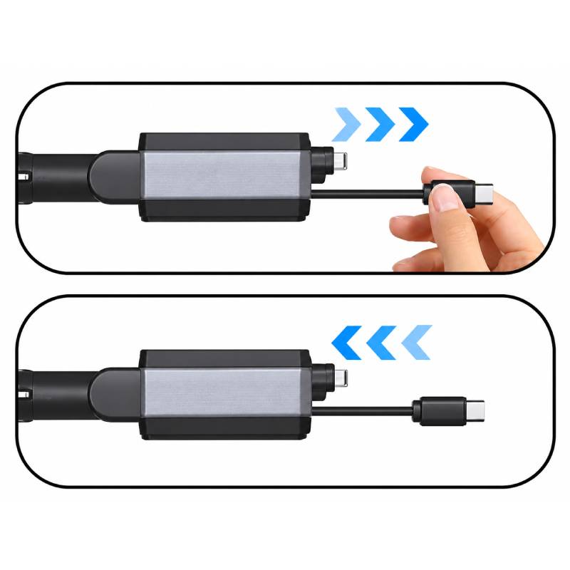 Treqa Φορτιστής Αυτοκινήτου 4 σε 1 120W CC-335 - Car Charger